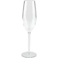 ABENA GmbH ABENA Champagnerglas, SAN, 22 cl, transparent 1000029992 , 1 Karton = 6 Packungen à 6 Stück