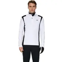 J.Lindeberg J. LINDEBERG Layer Lukas Quarter Zip, weiss