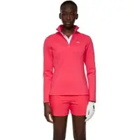J.Lindeberg J. LINDEBERG Layer Lorelei Quarter Zip, pink