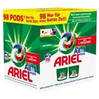 Ariel All in 1 Universal PODS Waschmittel 8006540905388 , 1 Karton = 2 Packungen à 49 Stück = 98 Stück