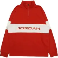 Nike Golf Pullover Jordan Golf Half-Zip, rot/weiss