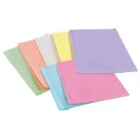 TEQLER Dentalservietten, 45 x 33 cm, 2-lagig 220500hellblau , 1 Karton = 500 Stück, Farbe: hellblau