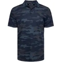 Travis Mathew Polo Beachside Stealth, blau