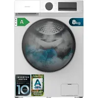 Cecotec Bolero DressCode 8450 Inverter, Frontlader, 8 kg, C, 76 dB, 1400 RPM, A