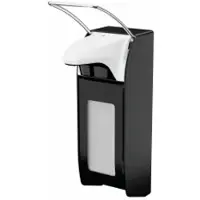 Ingo-man smart Eurospender, mattschwarz 4403974 , 1000 ml - Flasche, kurzer Hebel, IMS T P/24 Xclusive
