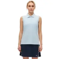 Röhnisch Polo Deni, ärmellos, hellblau
