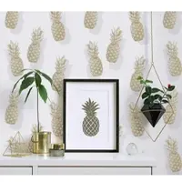 Marburg Vliestapete tropisch Ananas, moderne Tapete für Wohnzimmer Schlafzimmer Küche