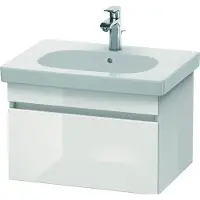 Duravit Waschtischunterbau DURASTYLE 453x600x398mm betongrau matt/basalt matt