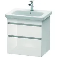 Duravit Waschtischunterbau DURASTYLE 448x580x610mm betongrau matt/weiss matt