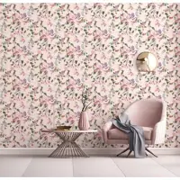 Marburg Vliestapete "Tapete Floral Blossom" floral geprägt moderne Vliestapete für Wohnzimmer Schlafzimmer Küche