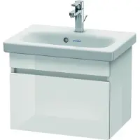 Duravit Waschtischunterschrank Com DuraStyle 50x36,8cm, betongr/basalt matt, 1 Auszug