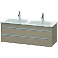 Duravit Waschtischunterbau KETHO 480x1270x475mm leinen