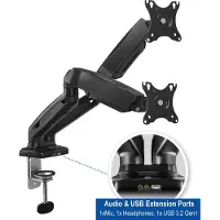 Ewent Ew1516 13-27 Zoll Monitorständer Für 2 Monitore 13kg