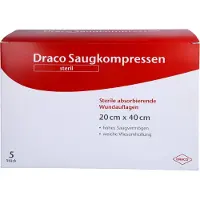 Dr. Ausbüttel & Co. GmbH Saugkompressen Steril 20x40 cm Draco 5 St