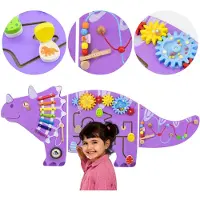 Viga Activity Panel Triceratops, Babyspielzeug