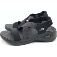 SKECHERS Sandalias Mujer GO WALK ARCH FIT - ASTONISH COLOR Schwarz BBK