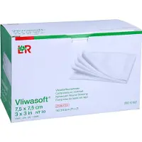 Vliwasoft Vlieskompressen steril 7,5x7,5 cm 4l. 150 St Kompressen