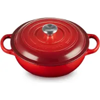 Le Creuset Signature Schmortopf 22 cm Rot