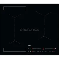 AEG IKE64441IB, Schwarz, Integriert, 60 cm, Zonen-Induktionskochfeld, Glas, 4 Zone(n)