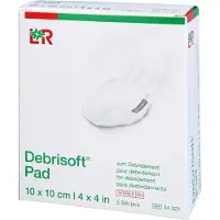 Lohmann & Rauscher GmbH & Co. KG Debrisoft Pad 10x10 cm steril 5 St