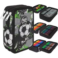 CoolPack Jumper 3 Federmäppchen mit Let's Gol Zubehör