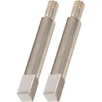 Ks Tools Vierkantadapter, 8 mm, 2er Pack, verchromt
