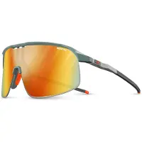 Julbo DENSITY J561 Unisex-Sonnenbrille Vollrand Monoscheibe Kunststoff-Gestell, grün