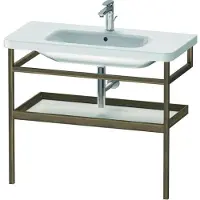 Duravit Handtuchhalter DURASTYLE 440x940mm m Abl we hochglanz/nussbaum ma weiß hochglanz/nussbaum massiv