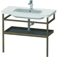 Duravit Handtuchhalter DURASTYLE 440x940mm m Abl. grap matt/nussbaum mass
