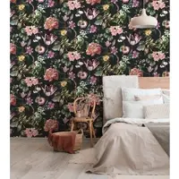 Marburg Vliestapete "Tapete Floral Leaf" floral geprägt moderne Vliestapete für Wohnzimmer Schlafzimmer Küche