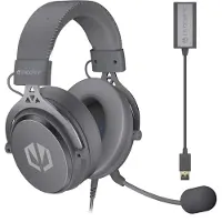 Endorfy Headset Over-Ear Viro Plus USB Alt Gray, USB externe Soundkarte