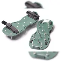 Gravidus Rasenbelüfter Sandalen Schuhe Vertikutierer Nagelschuhe