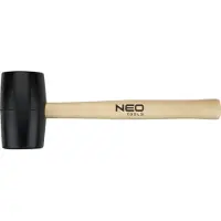 Neo Tools Gummihammer mit Holzgriff 680g 337mm (25-063)