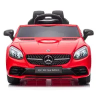 Wisam Double electric car for children Mercedes SLC 300, red