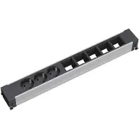 Bachmann CONFERENCE TOP FRAME X-Large Einsatz 3x Schutzkontakt 5x ABD