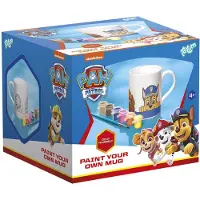 Creative Craft Group Kreativset Bemalen Sie das Paw Patrol Kanu, die Paw Patrol