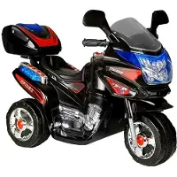 Lean cars Elektromotorrad für Kinder HC8051 Motorrad LED | Gr.: onesize