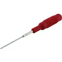 Hirschmann Test & Measurement Hirschmann MZS 1 - PRUEF Probe Stikforbindelse 4 mm CAT I Rød 1 stk