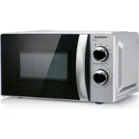 Silvercrest Mikrowelle SMW 700 D3 silber zum Erhitzen Auftauen-ZUstand:sehr gut