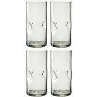 Leonardo Longdrinkglas Vesuvio Grau 300ml (Set von 4 Stück)