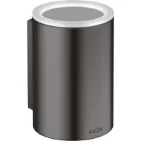 Axor Zahnputzbecher Universal Circular brushed black chrome