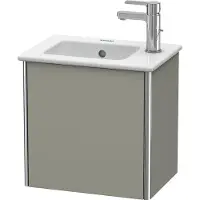 Duravit Waschtischunterbau XSQUARE 400x410x289mm Türansch li Steingr sdm