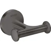Axor Handtuchhaken Universal Circular doppelt brushed black chrome