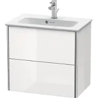 Duravit WT-Unterbau XSQUARE COMPACT 560x610x388mm steingrau seidenmatt