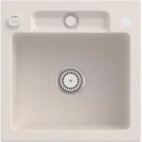 Villeroy & Boch Keramikspüle 334502KR, Siluet 50 S Einbauspüle - inkl.