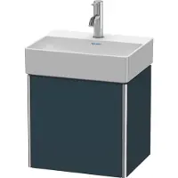 Duravit Waschtischunterbau XSQUARE 397x434x340mm Türansch li na-bl sdm