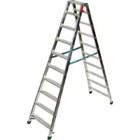 Facal Stufenstehleiter DUPLA S600 9 Stufen
