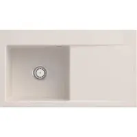 Villeroy & Boch V&B Spüle Subway Style 50 li, m Abl.garn, Hand., crema CeramicPlus
