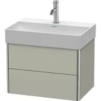 Duravit WT-Unterbau XSQUARE COMPACT 397x584x390mm taupe seidenmatt