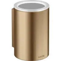 Axor Zahnputzbecher Universal Circular brushed bronze